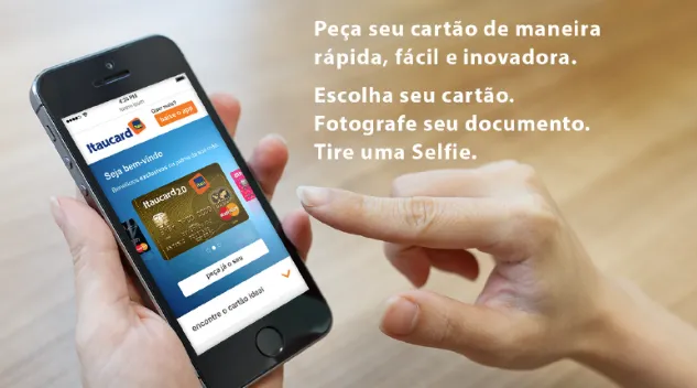 Itaú — Aplicação gráfica 2