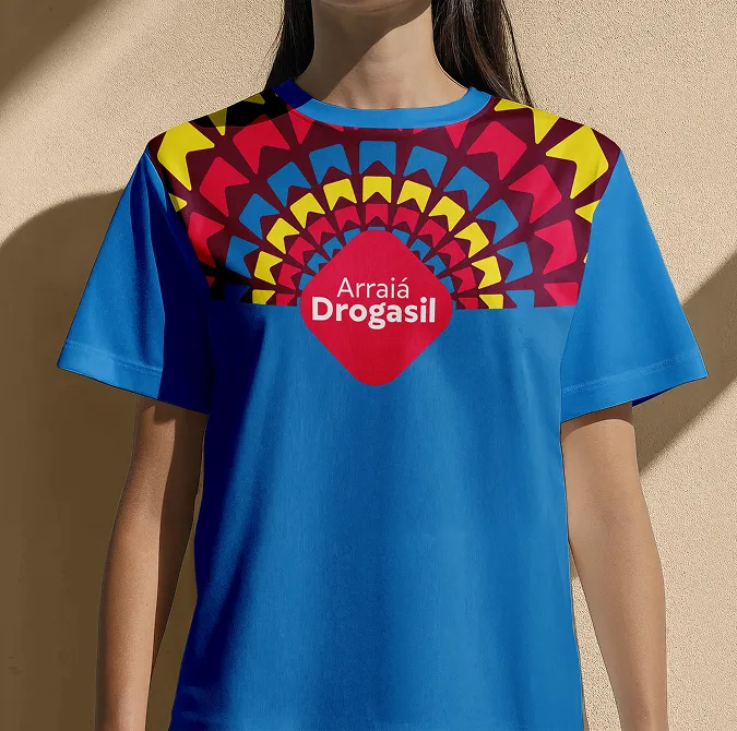 Camiseta Oficial Arraiá Drogasil