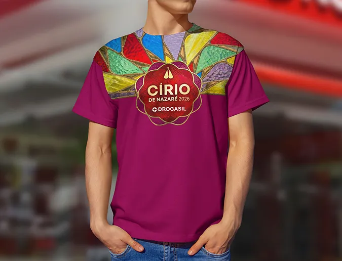 Camiseta Oficial Arraiá Drogasil