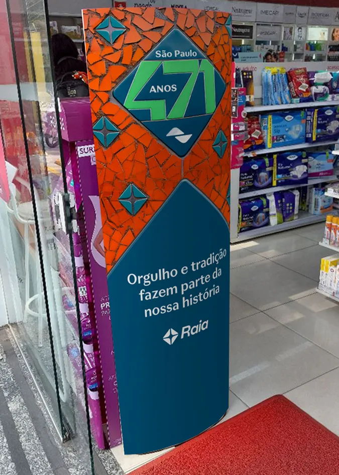 Camiseta Oficial Arraiá Drogasil